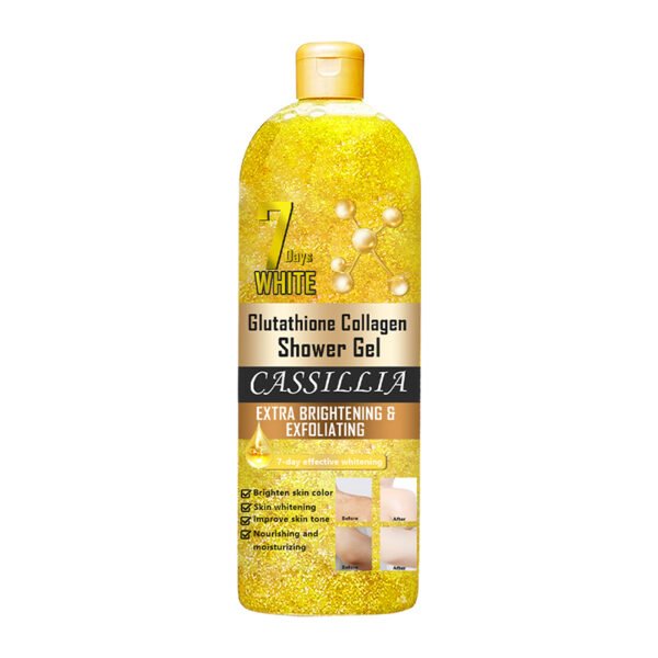 collagen whitening shower gel