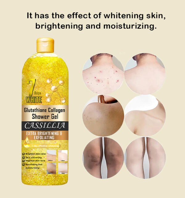 Glutathione Collagen Whitening Shower Gel - 图片 2