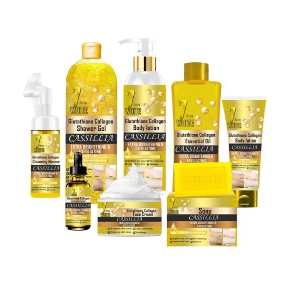 glutathione collagen bubble skin care set