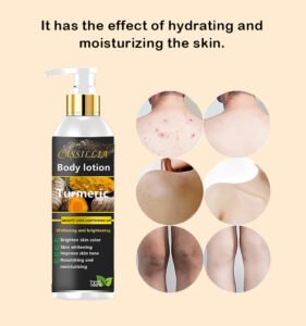 turmeric niacinamide body lotion
