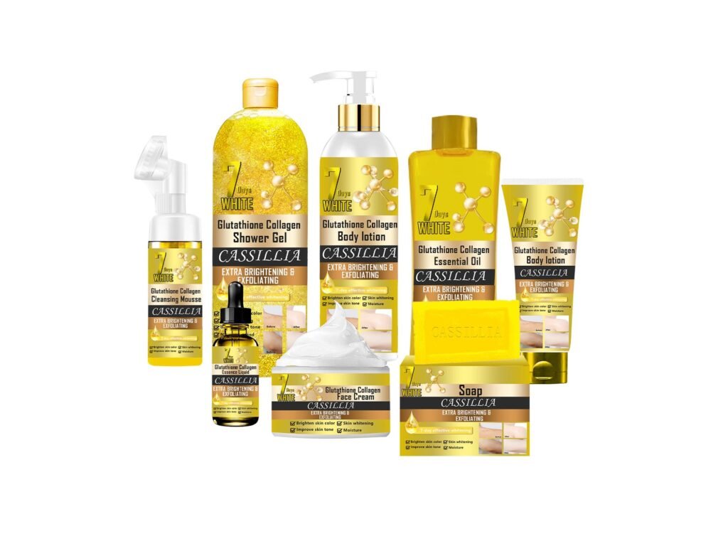glutathione skin care sets