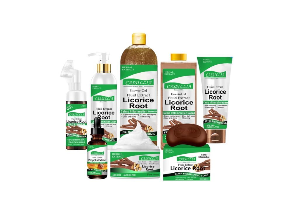 licorice root bath set