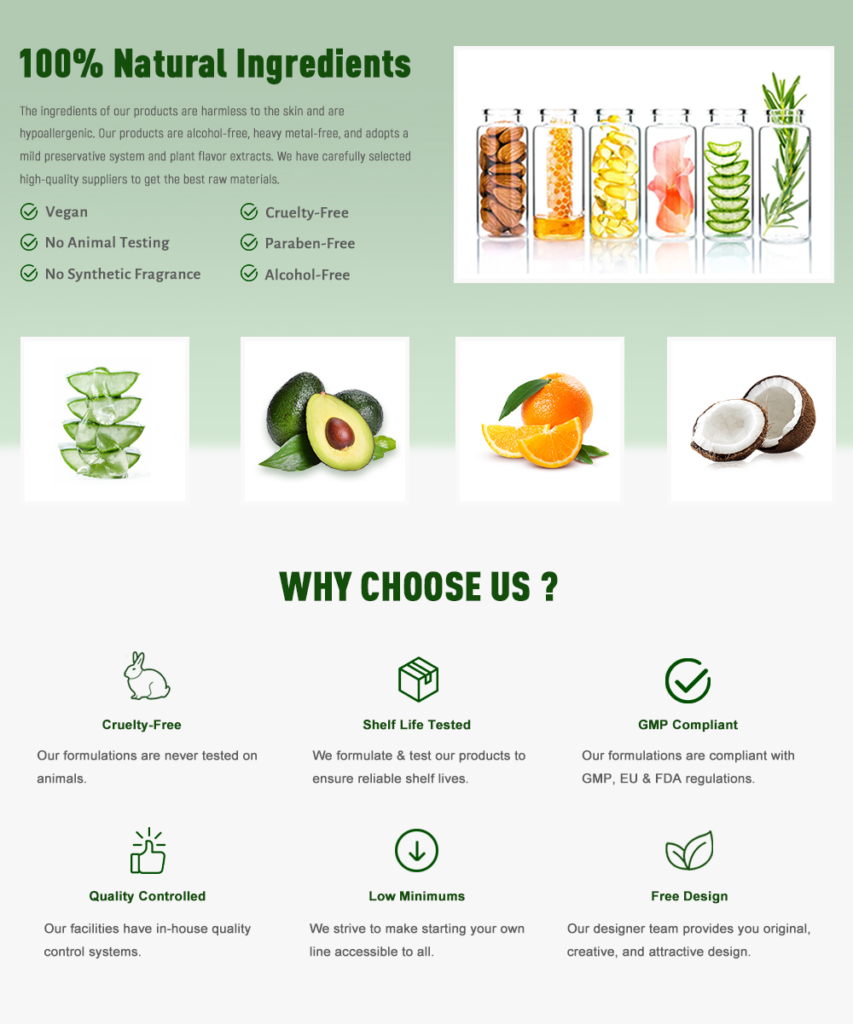 organic extract shower gel