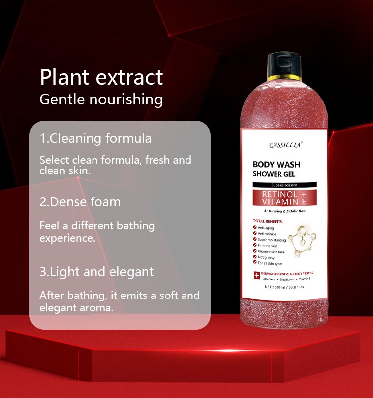 retinol shower gel