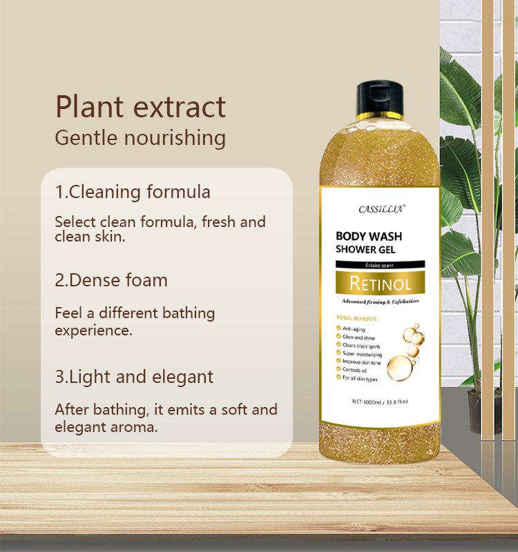 retinol benefits of shower gel