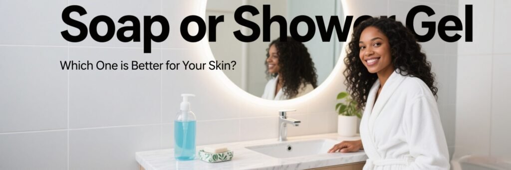 bar soap or shower gel