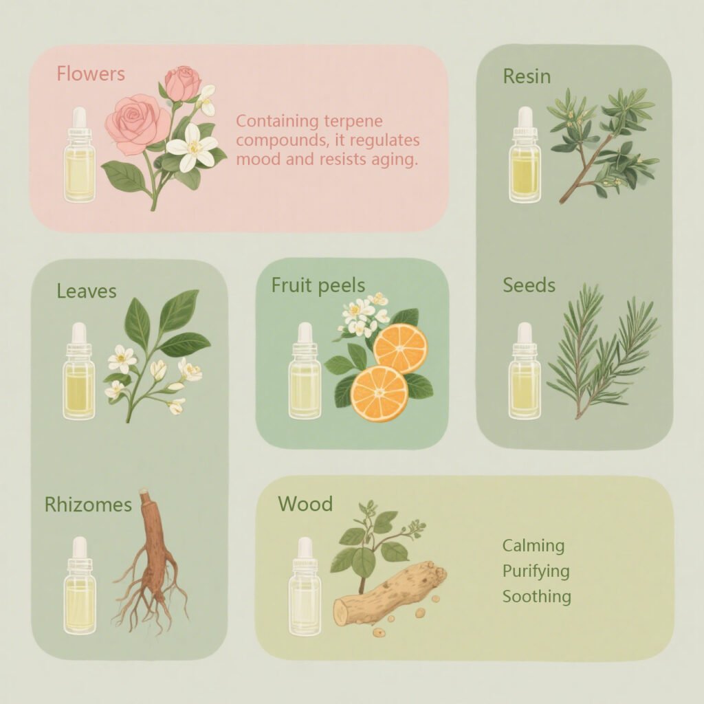 natural essential oils