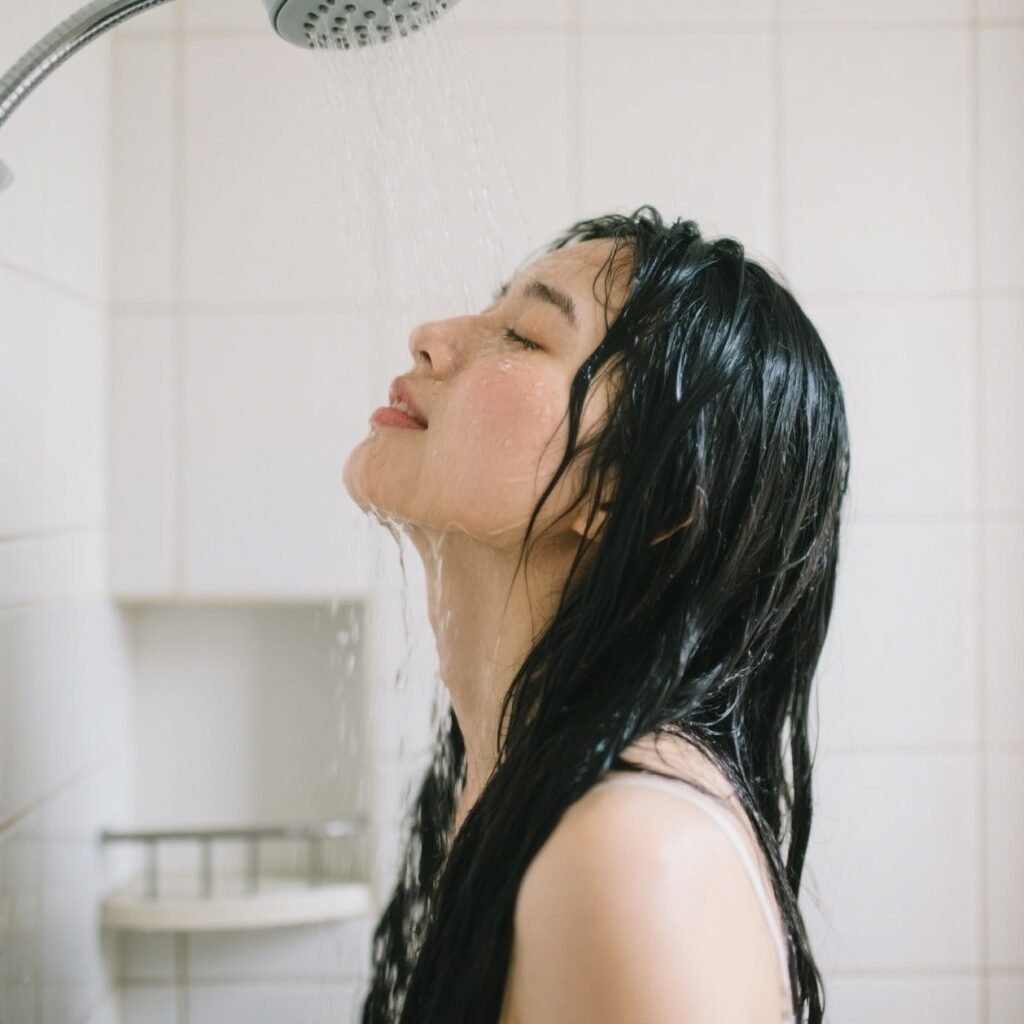 Wet Hair Thoroughly