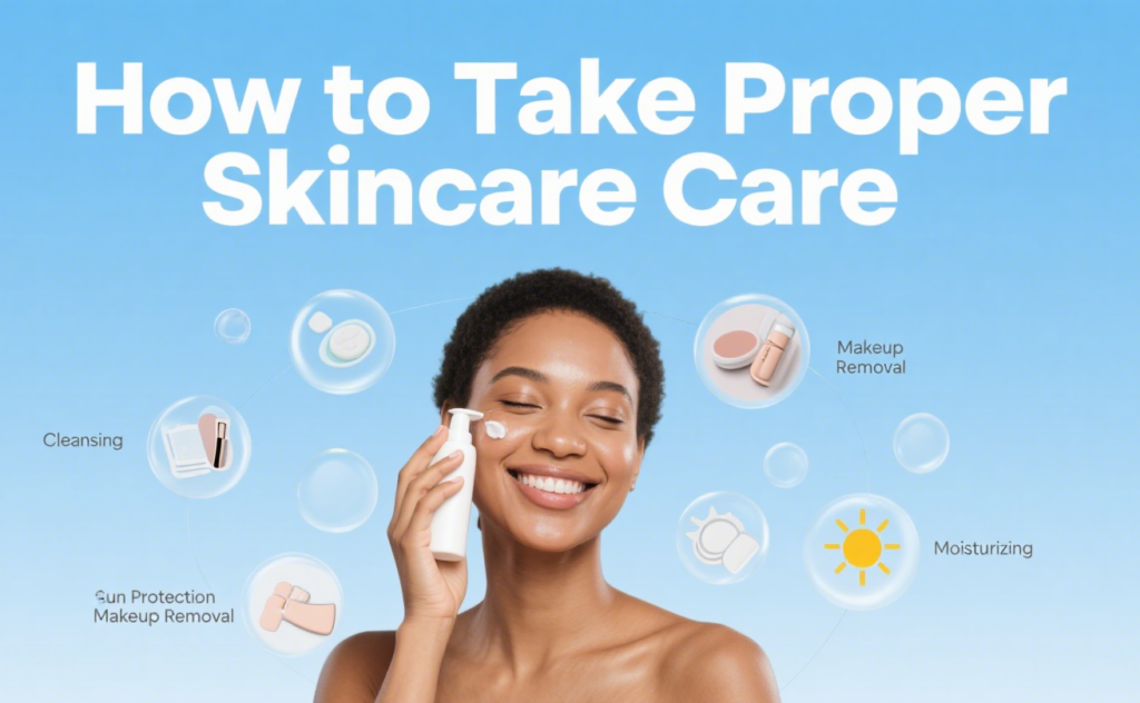 How to Take Proper Skincare Care