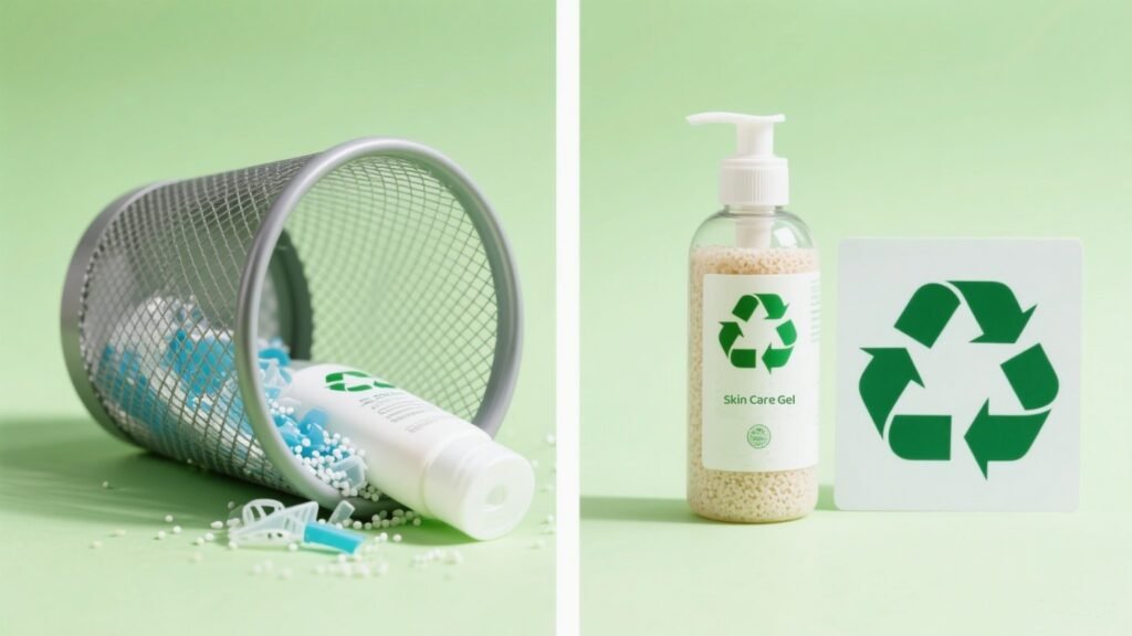 eco-friendly exfoliating shower gel