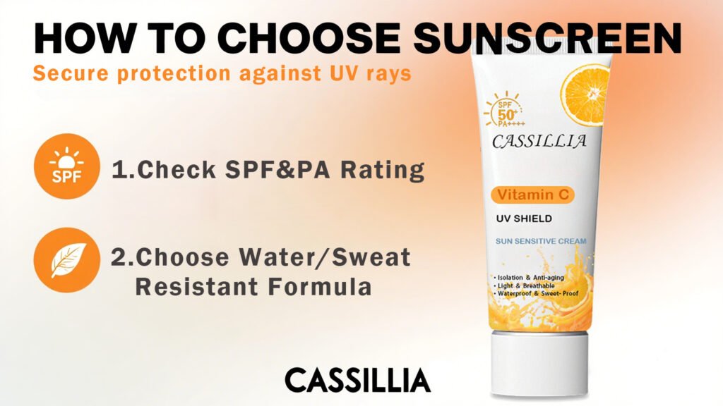 How to Choose Sunscreen Products