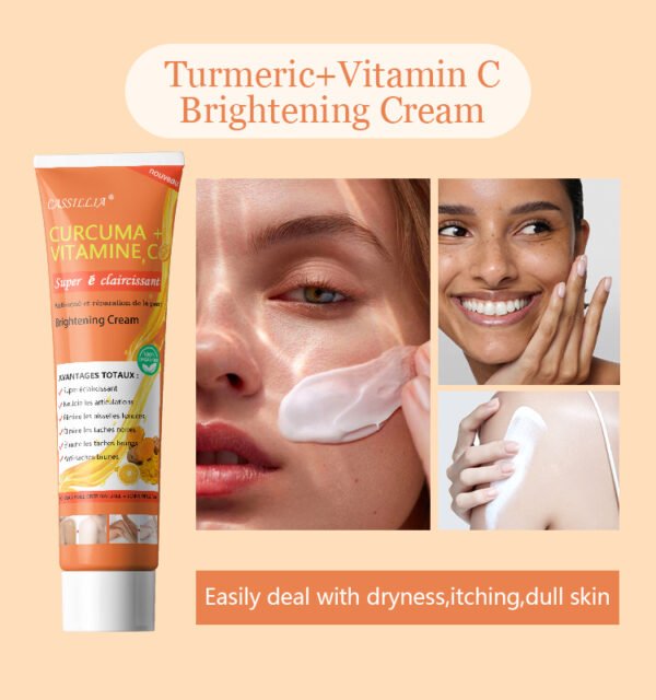 turmeric vitaminc tube cream for face