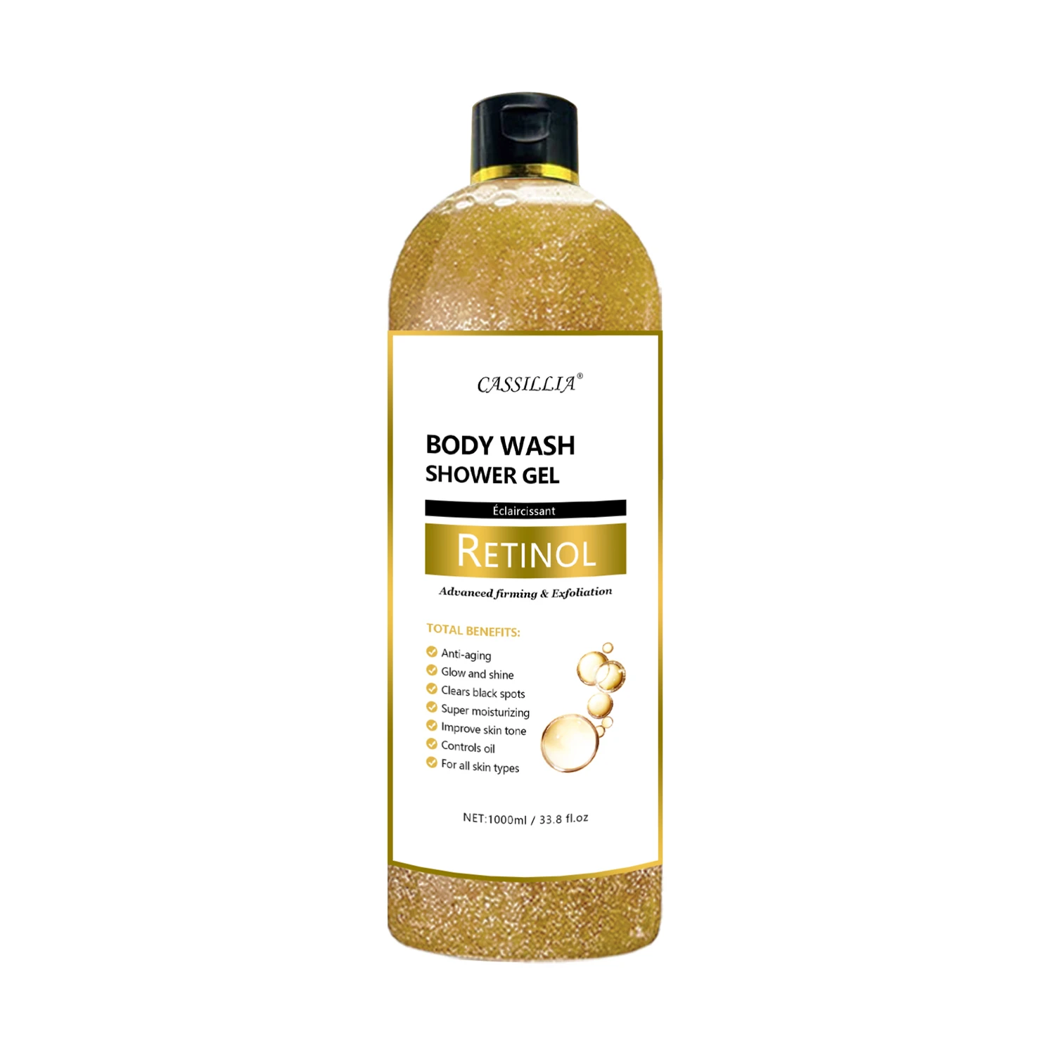 retinol benefits of shower gel