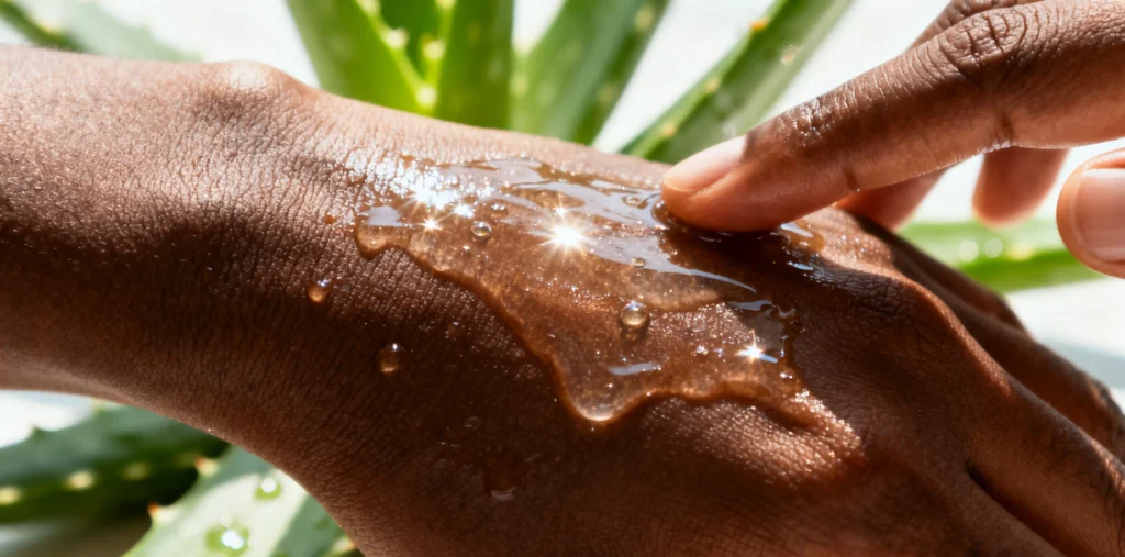 moisturizing aloe vera