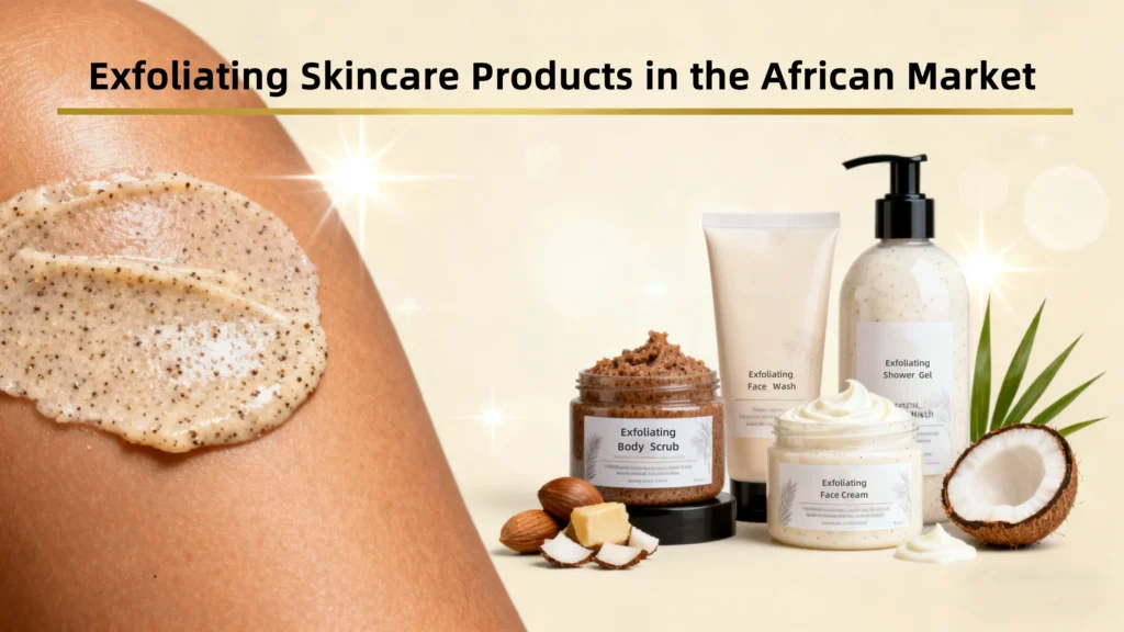 exfoliating skincare product