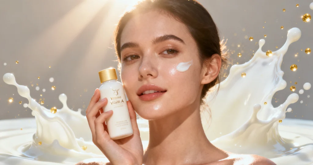 goat milk skin care product