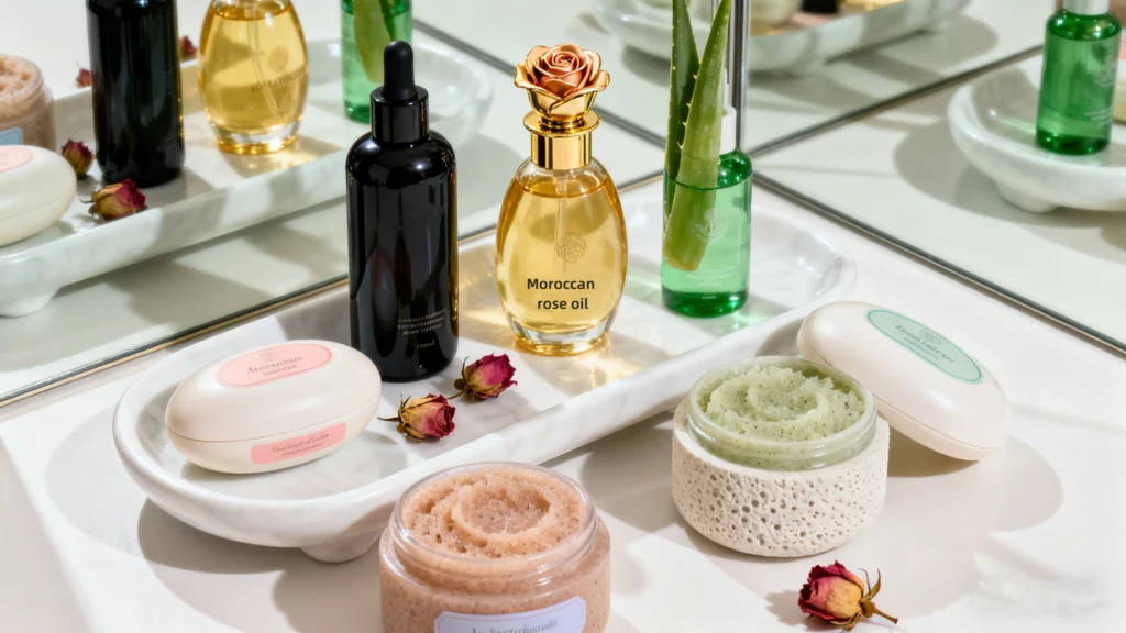 exfoliating body care routine