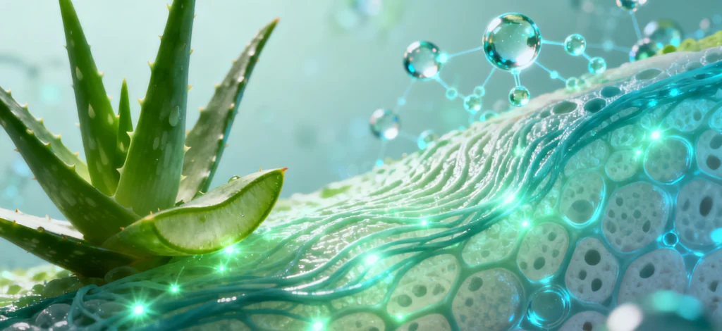 aloe vera gel for face