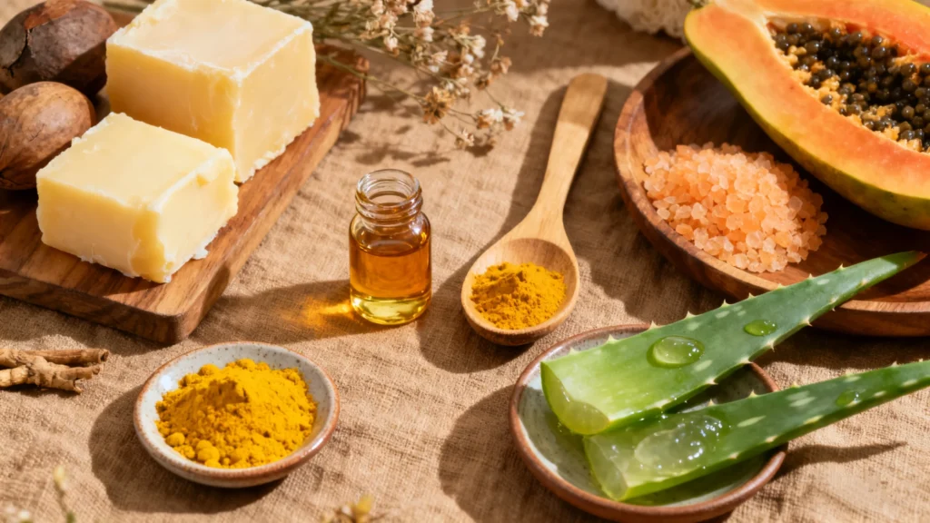 Natural Exfoliating Skincare Ingredients