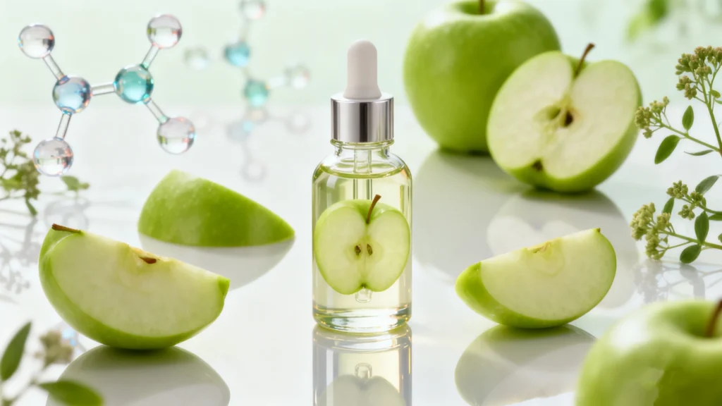 green apple extract skincare products