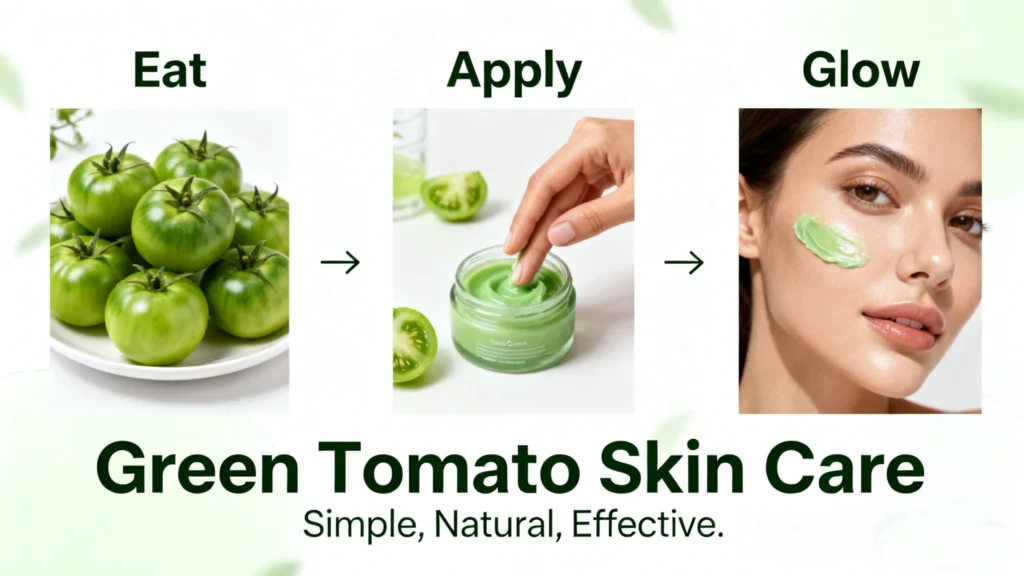green tomato skin care