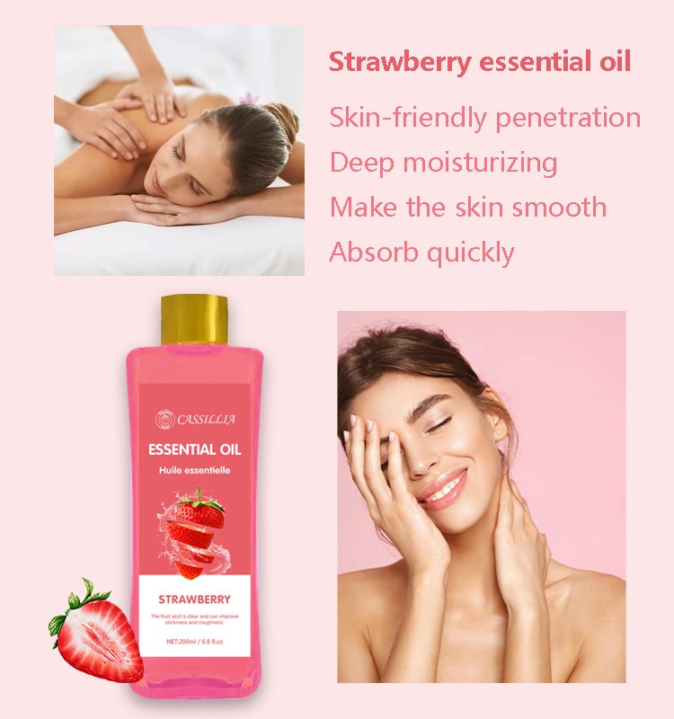 strawberry essential oil for skincare