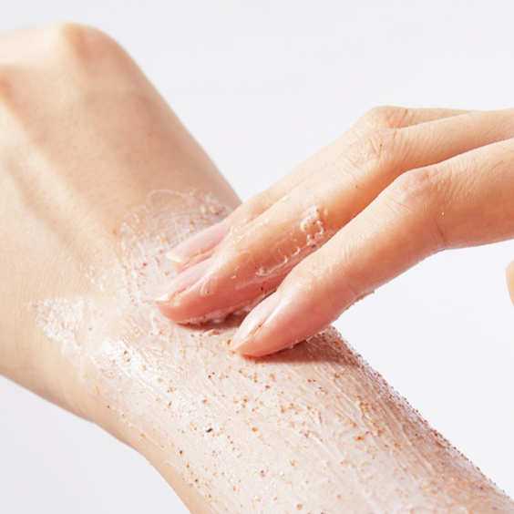 Exfoliating body wash