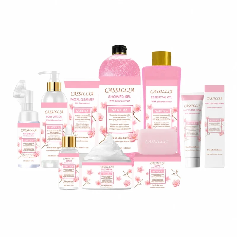 japan sakura skin care set