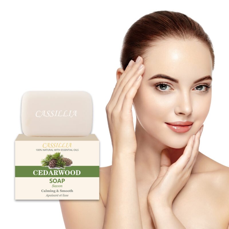 cedarwood bar soap for face and body