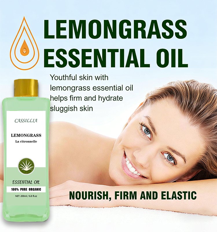 benefits of lemongrass essential oil