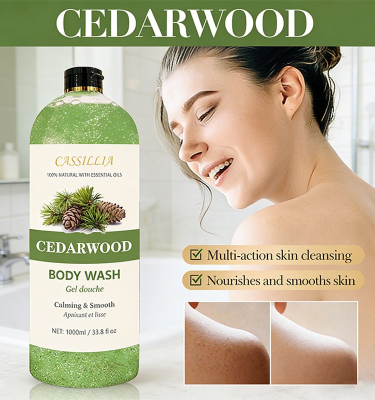 cedarwood natural body wash