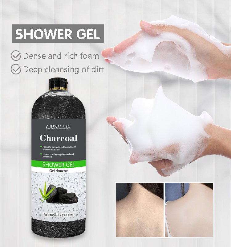 activated charcoal body wash