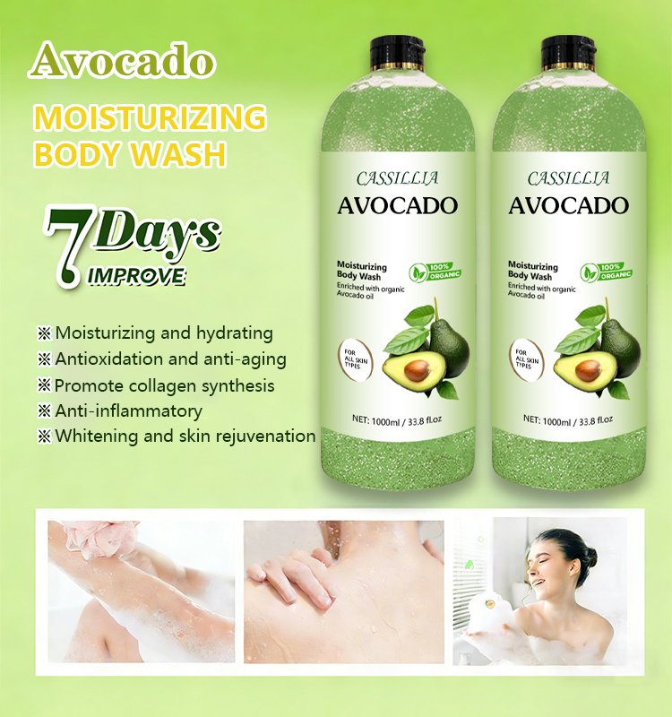 avocado body wash for women