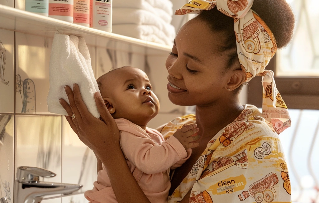 baby shampoo and body wash​