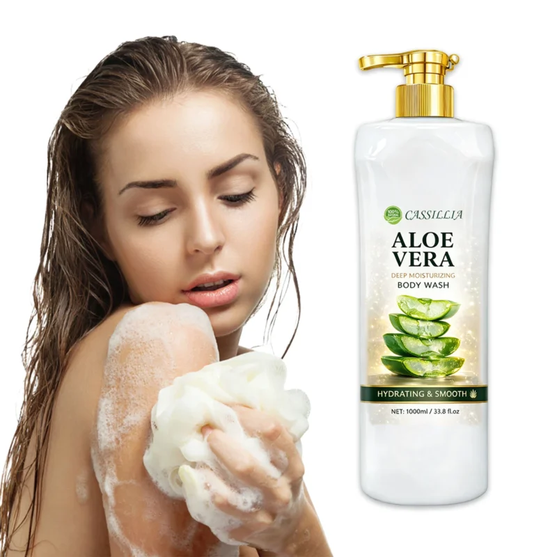 body wash with aloe vera