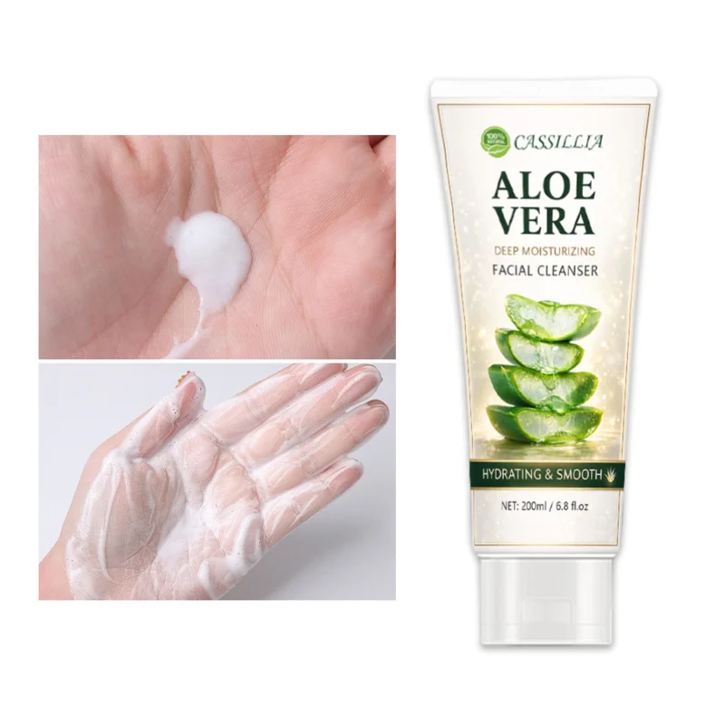 aloe vera gel facial cleanser