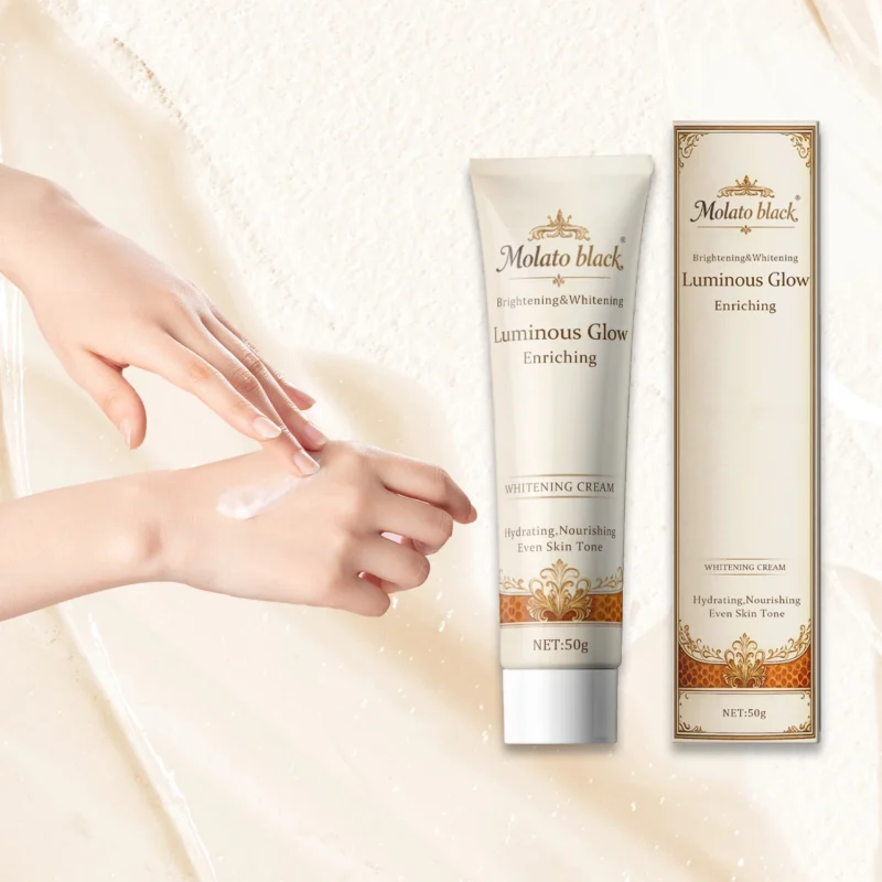 korean whitening skin cream in daily skincare routine