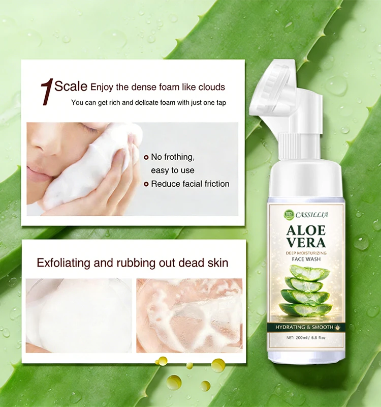 aloe vera face wash for oily skin