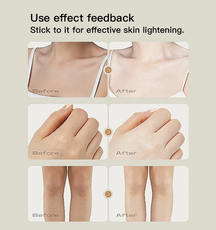 korean whitening skin cream effects