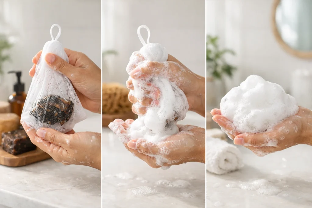 how to use african black soap