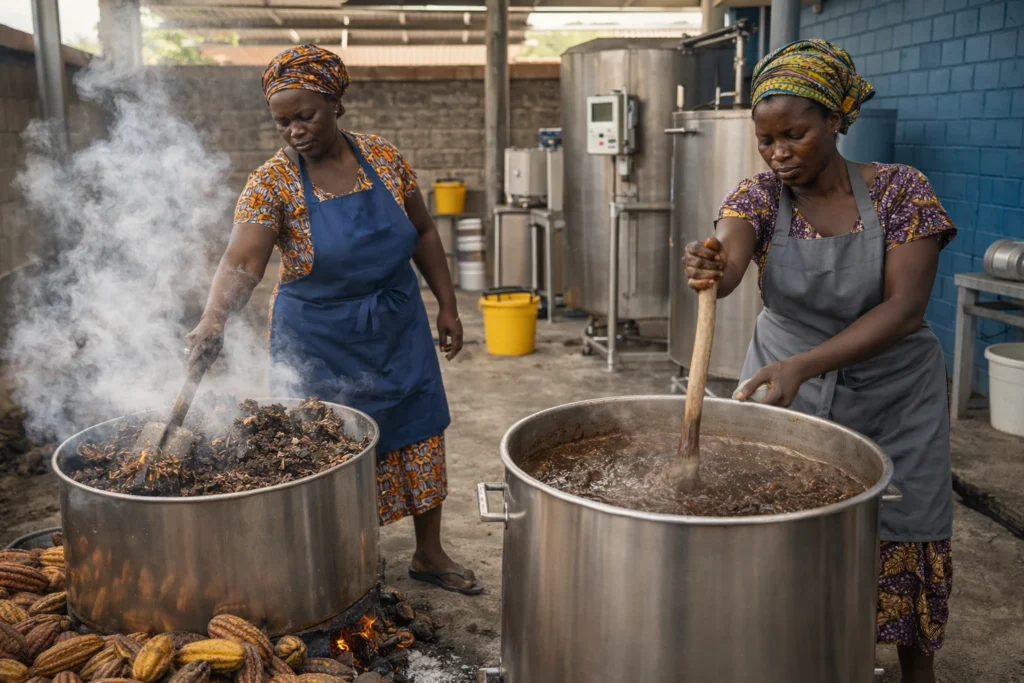 how to make african black soap