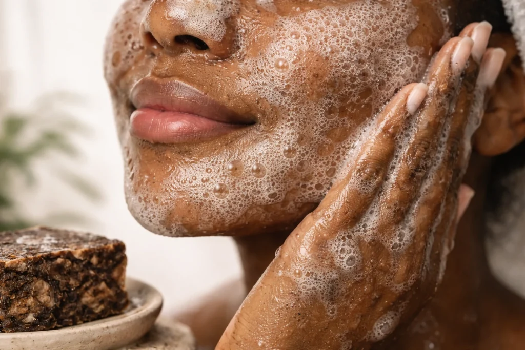 african black soap for face and body
