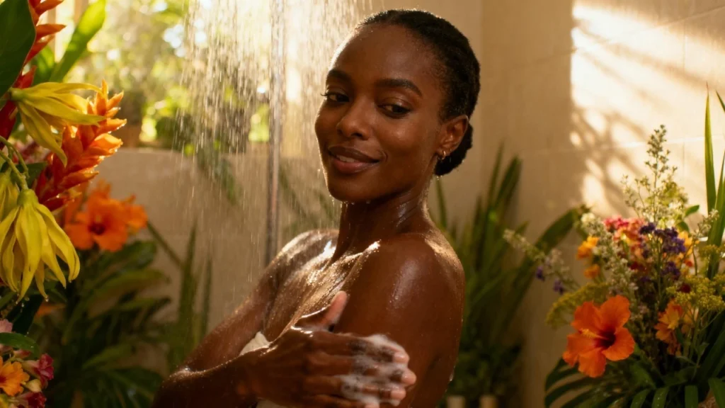 African beauty body care