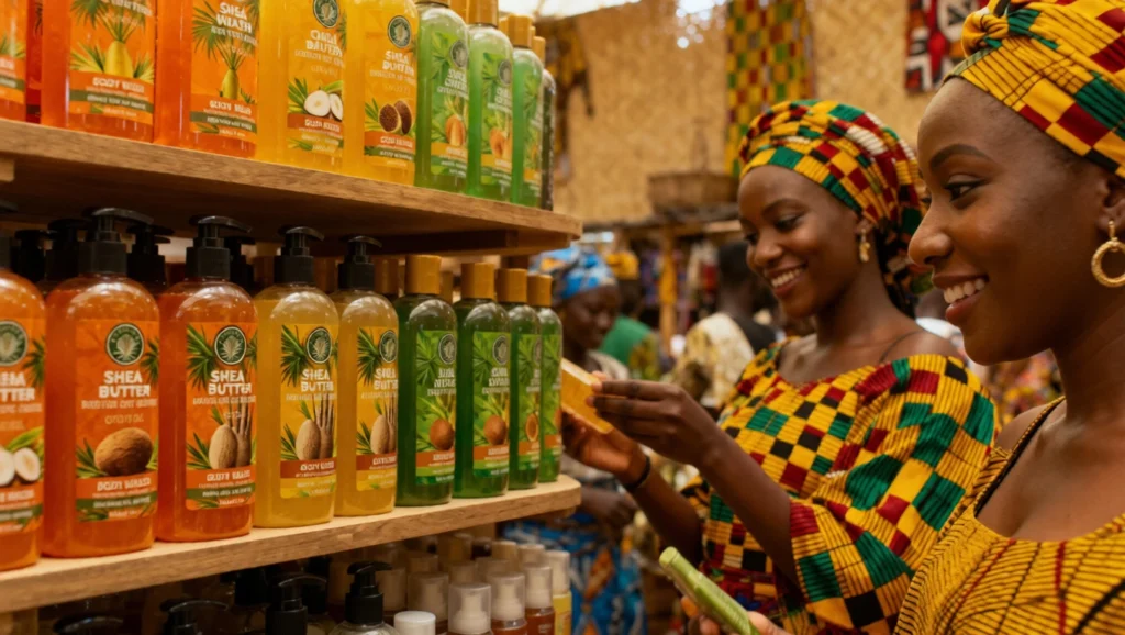 body wash for African skin