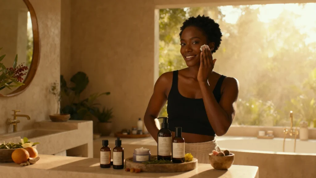 natural body wash Africa