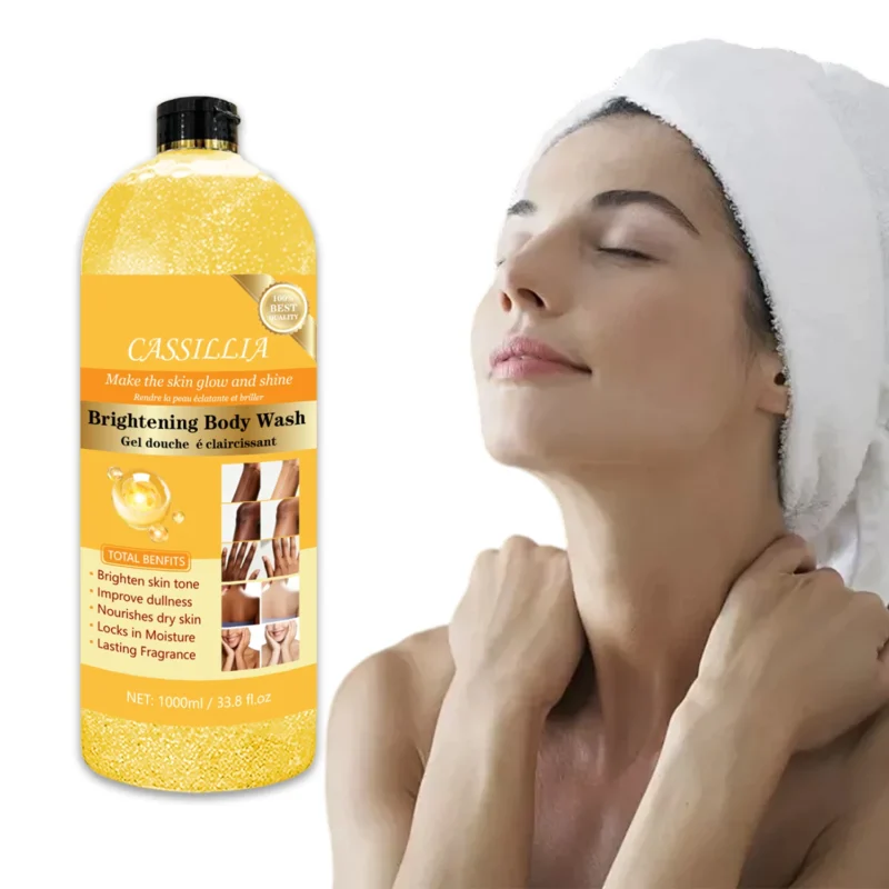 body wash brightening skin