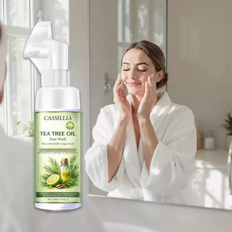 face wash with tea tree oil