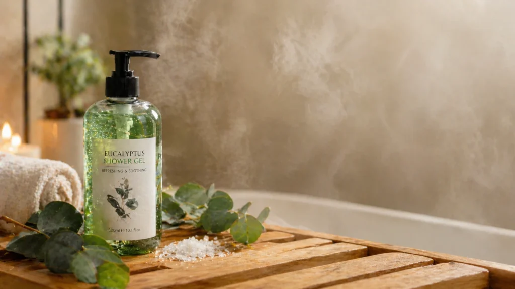 eucalyptus body care product