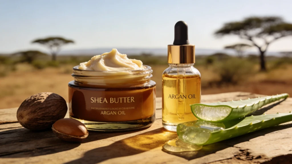 luxury bath skincare