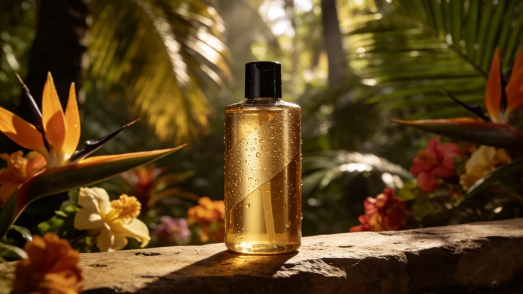 luxury bath shower gel